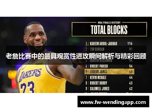 老詹比赛中的最具观赏性进攻瞬间解析与精彩回顾
